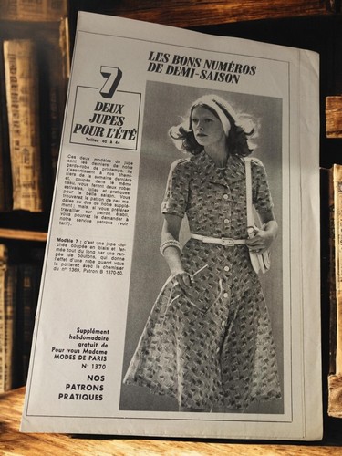 Patron couture vintage modes - couture,
