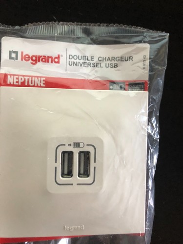 Chargeur double usb legrand - chargeur,