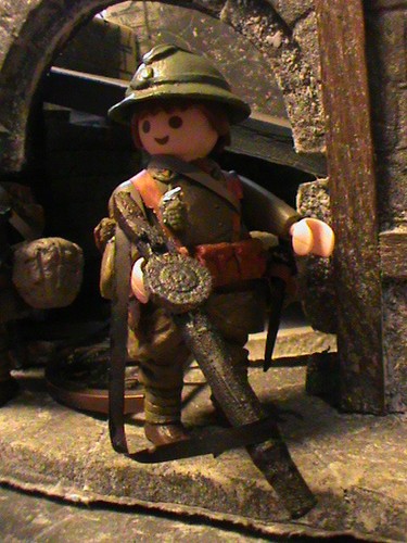 Playmobil custom soldat - custom,