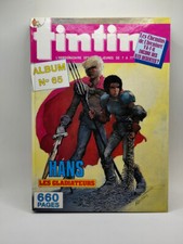 RELIURE recueil ALBUM N° 65 JOURNAL TINTIN magazine hebdomadaire 1988 TTBE