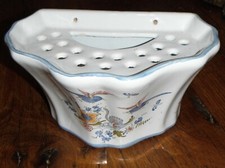 ANCIEN PIQUE FLEURS POTERIE DE