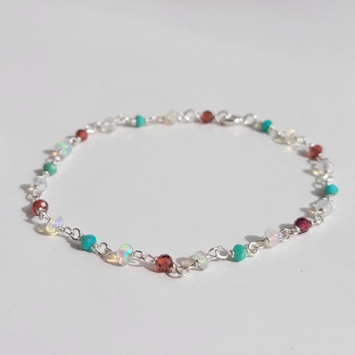 Bracelet argent pierre - bracelet,
