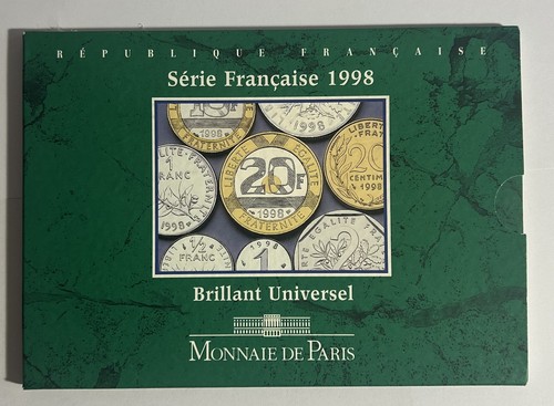 Coffret francs 1998 - bu,