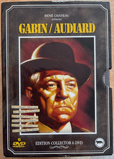 COFFRET GABIN/AUDIARD  6 FILMS avec  JEAN GABIN EN 6 DVD TRES BON ETAT