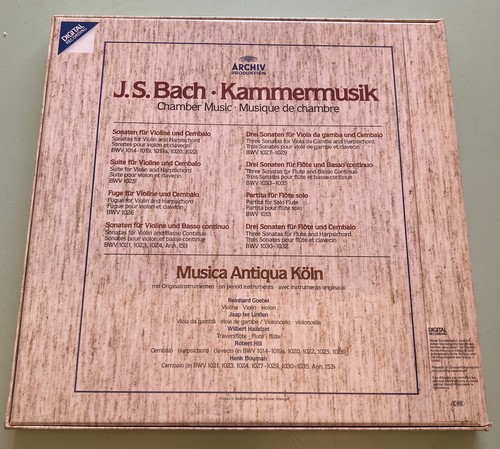 Musica antiqua koln bach - musica,