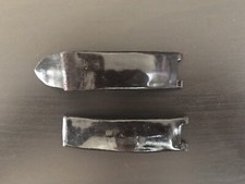 Bracelet cuir vernis noir montre Cartier Pascha 18mm boucle déployante