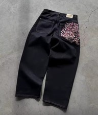  Jean brodé Fleur De cerisier