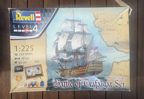 Maquette battle trafalgar - of,