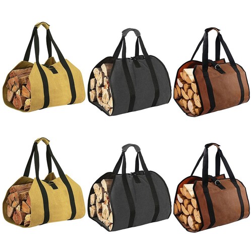 Lot sacs porte bois - 2, de