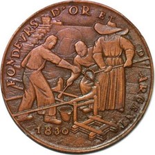 S2518 MÃ©daille Fondeurs