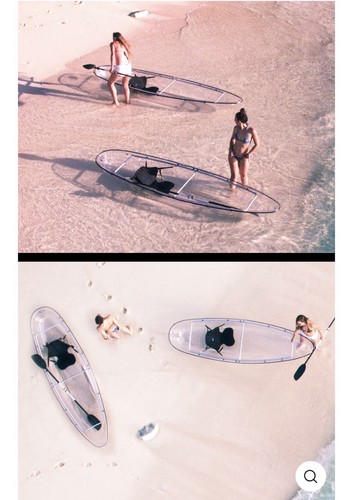 Brand new transparent kayak - brand,
