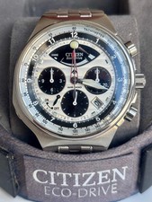 Montre Citizen bracelet chronographe homme Eco-drive av0031-59a