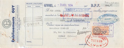 1934 manufacture voitures - manufacture, de
