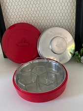 824⚜️ Ancienne Yaourtière Yalacta Pots en Verre Pyrex, Aluminium Vintage