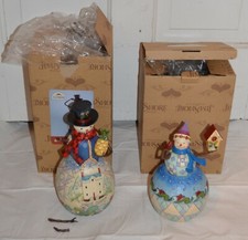 Jim shore snowman snowwoman - shore, &