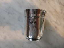 Timbale  en Argent Massif 84gr (Minerve 1er titre)