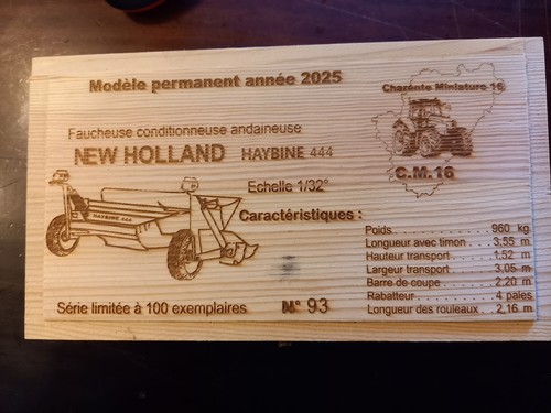 Faucheuse new holland - faucheuse,