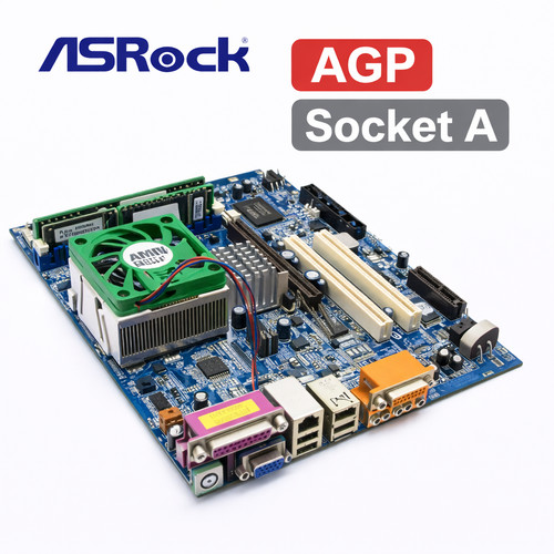Carte mère asrock k7s41gx - mère,