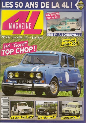 Magazine renault 4 plein - renault,