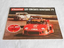 Catalogue slot car Carrera 1979 français les Circuits routiers
