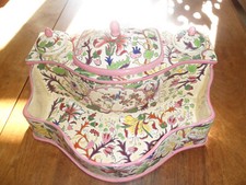 ENCRIER EMAUX DANS LE STYLE LONGWY