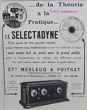 PUBLICITE POSTE TSF