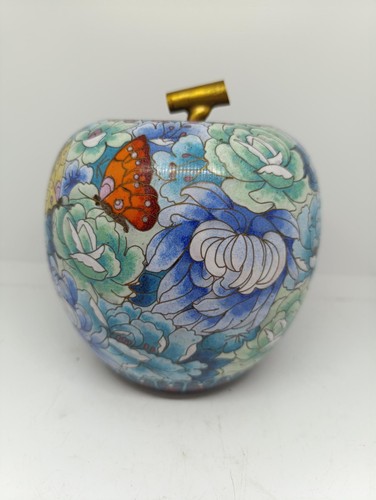 Beau pot emaux cloisonné - beau,