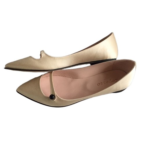 Repetto ballet flats silk - repetto, gold