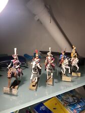 Lot de 5 superbe cavaliers en plomb Starlux empire Napoléon