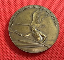 Médaille Wanderwettbewerb DKV-LG . Berlin En Métal Couleur Bronze