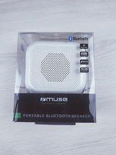 Muse M-312 BT - Haut-parleur bluetooth rechargeable blanc
