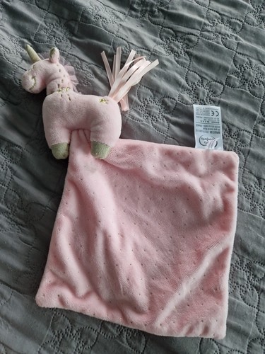 Doudou licorne rose - , or
