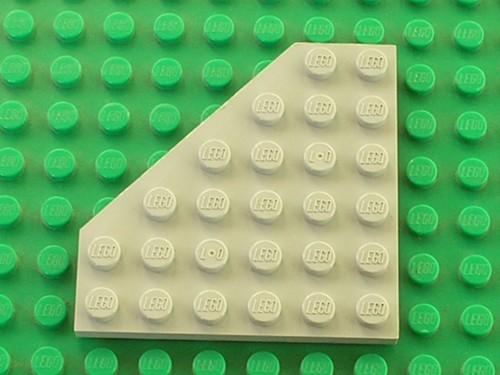 Lego oldgray plate ref - lego,