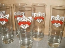 6 verres Smirnoff tubo blanc