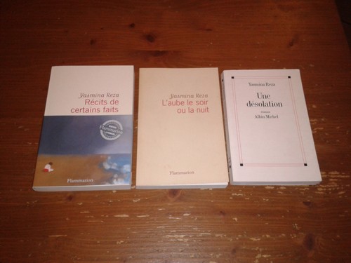 Lot livres yasmina reza - de, de