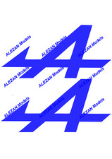 ALEZAN MODELS . AUTOCOLLANT 
