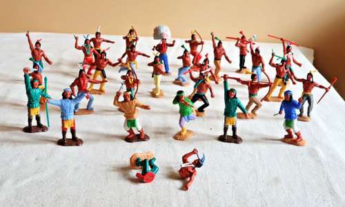Timpo toys lot indien - timpo, dont