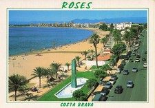 ESPAGNE ROSES MONUMENT AU PECHEUR