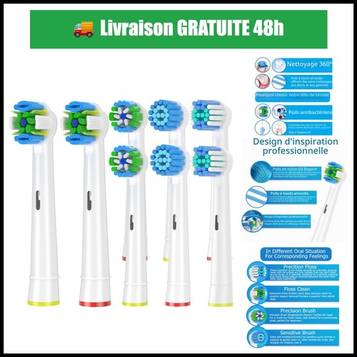 Têtes brosse dents - 8,
