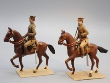 PLOMB CREUX XR  2 OFFICIERS ANGLAIS A CHEVAL