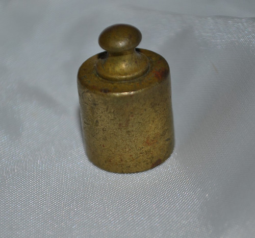 Ancien poids laiton 50 - ancien,