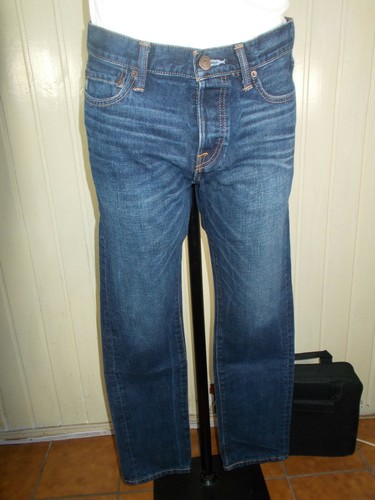 Pantalon jeans coton bleu