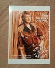 carte postale Johnny Hallyday