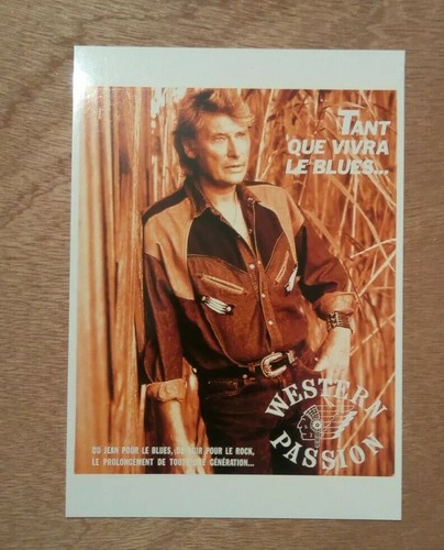 Carte postale johnny - postale,