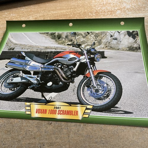 Voxan 1000 scrambler 2001 - voxan,