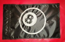 Custom 8 BALL Safety Flag