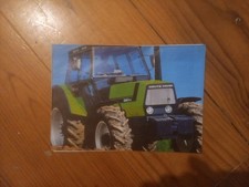 brochure prospekt PROSPECTUS TRACTEUR DEUTZ FAHR tractor-traktoren-ih