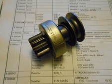  lanceur BENDIX 305833 pour démarreur DUCELLIER 6176 ABCEG SIMCA 1100 