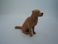 PLAYMOBIL vintage city life town chien golden retriever assis sets 6134 9279