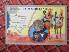 CARTES  Edition spéciale Produits  Lion Noir-Colonies françaises  LA MAURITANIE